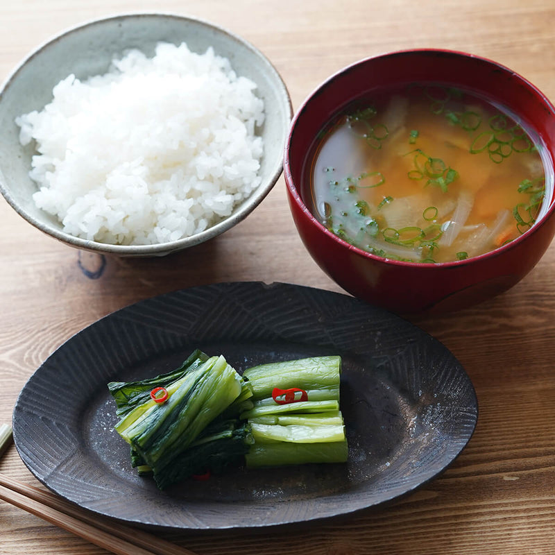 トビキリ定番黒袋 広島菜漬（昆布入） 250g 国産野菜のお漬物