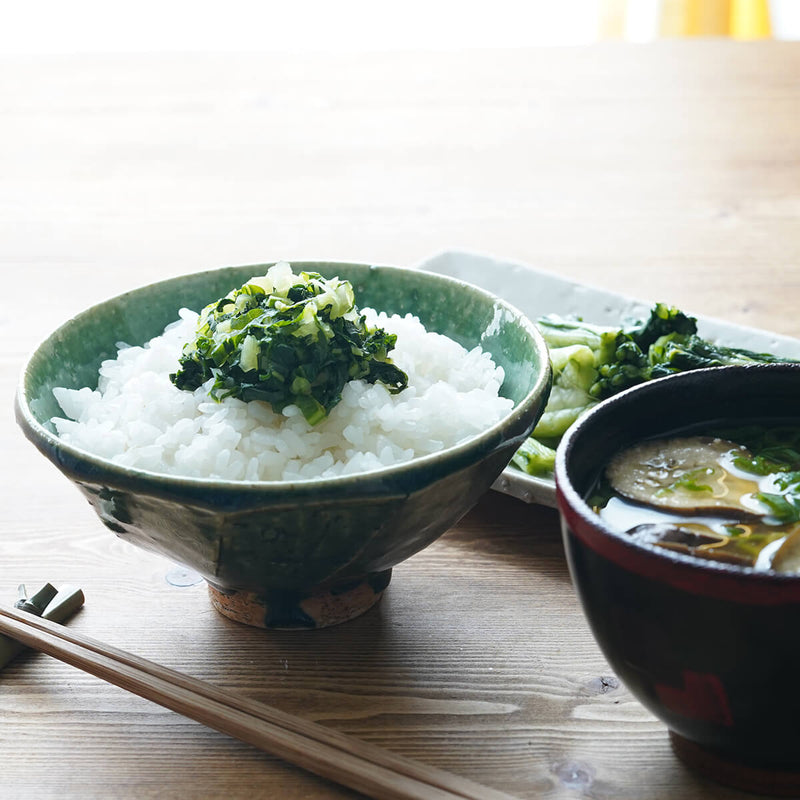 トビキリ定番黒袋 広島菜漬（昆布入） 250g 国産野菜のお漬物