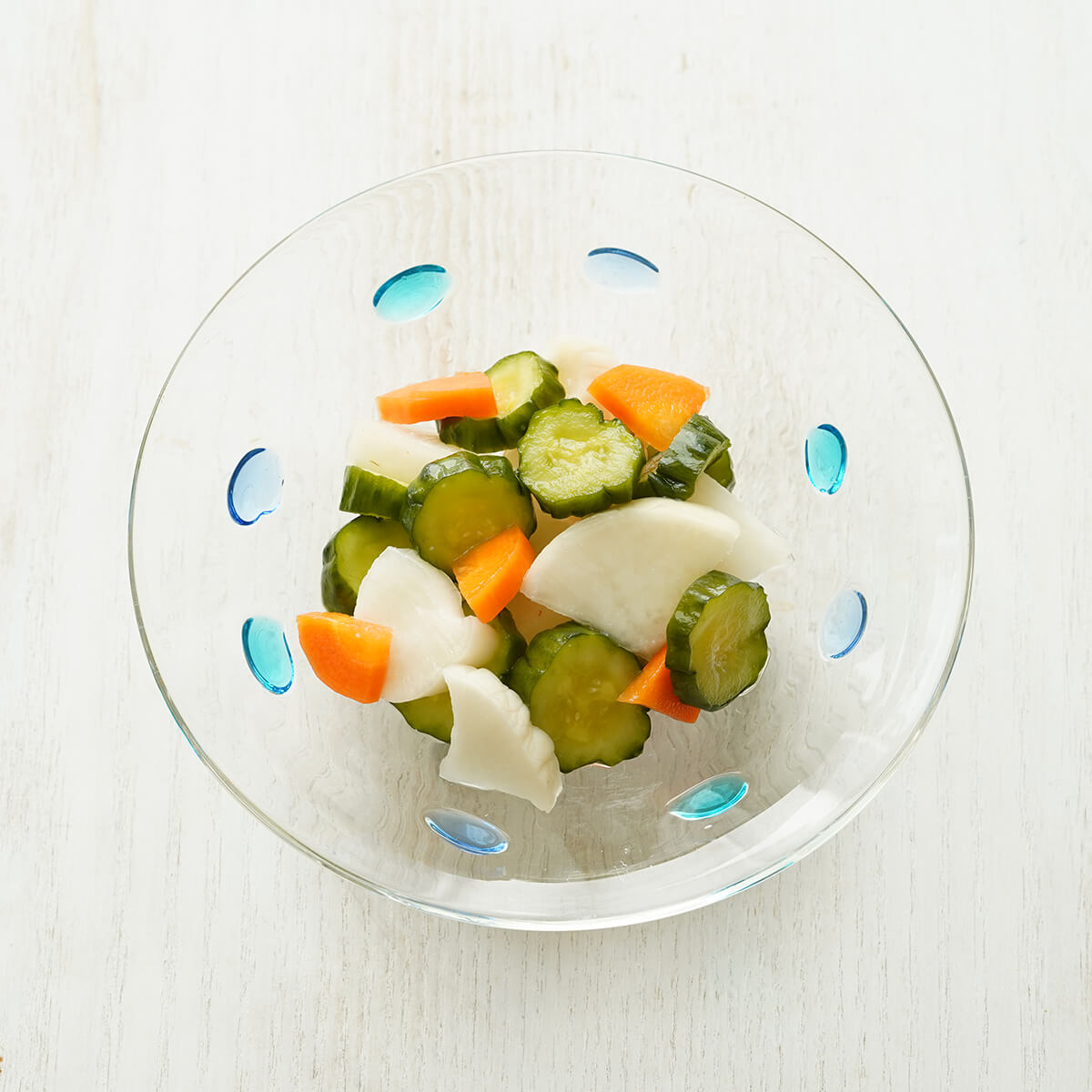 トビキリひと口パック ミックス野菜 120g 国産野菜のお漬物