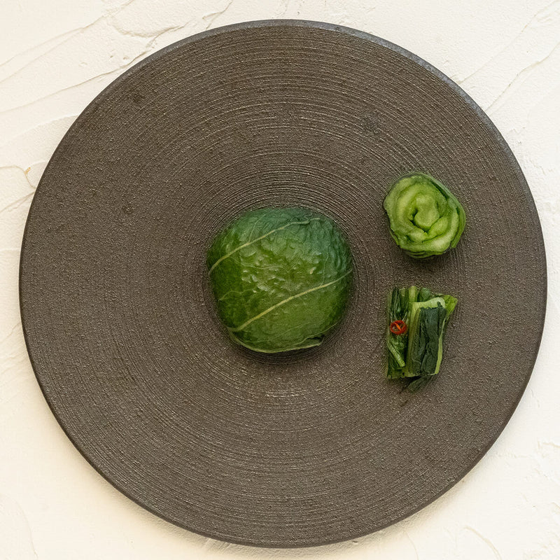 トビキリ定番黒袋 広島菜漬（昆布入） 250g 国産野菜のお漬物