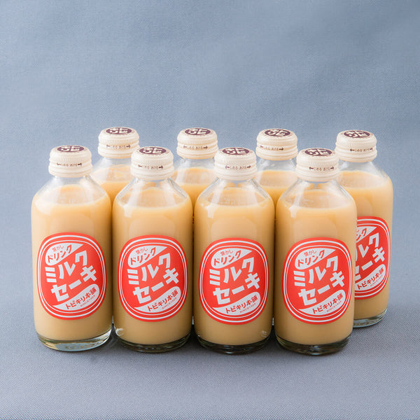 ミルクセーキ 8本セット懐かしいレトロ飲料 – トビキリ 創業大正14年
