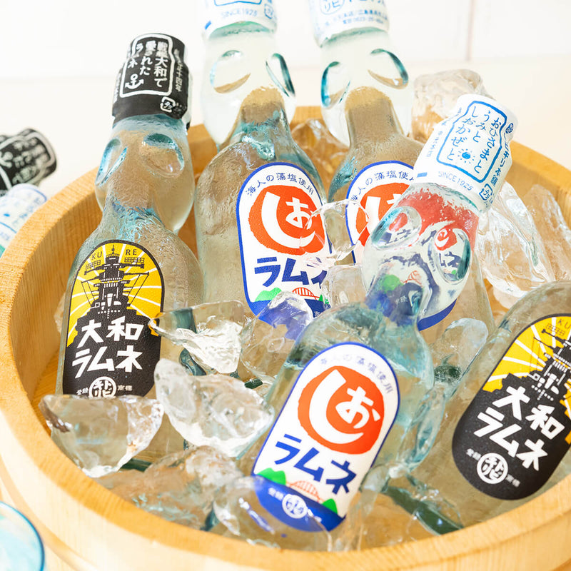 大和ラムネ 8本セット 旧呉海軍に伝えたラムネ – トビキリ 創業大正14