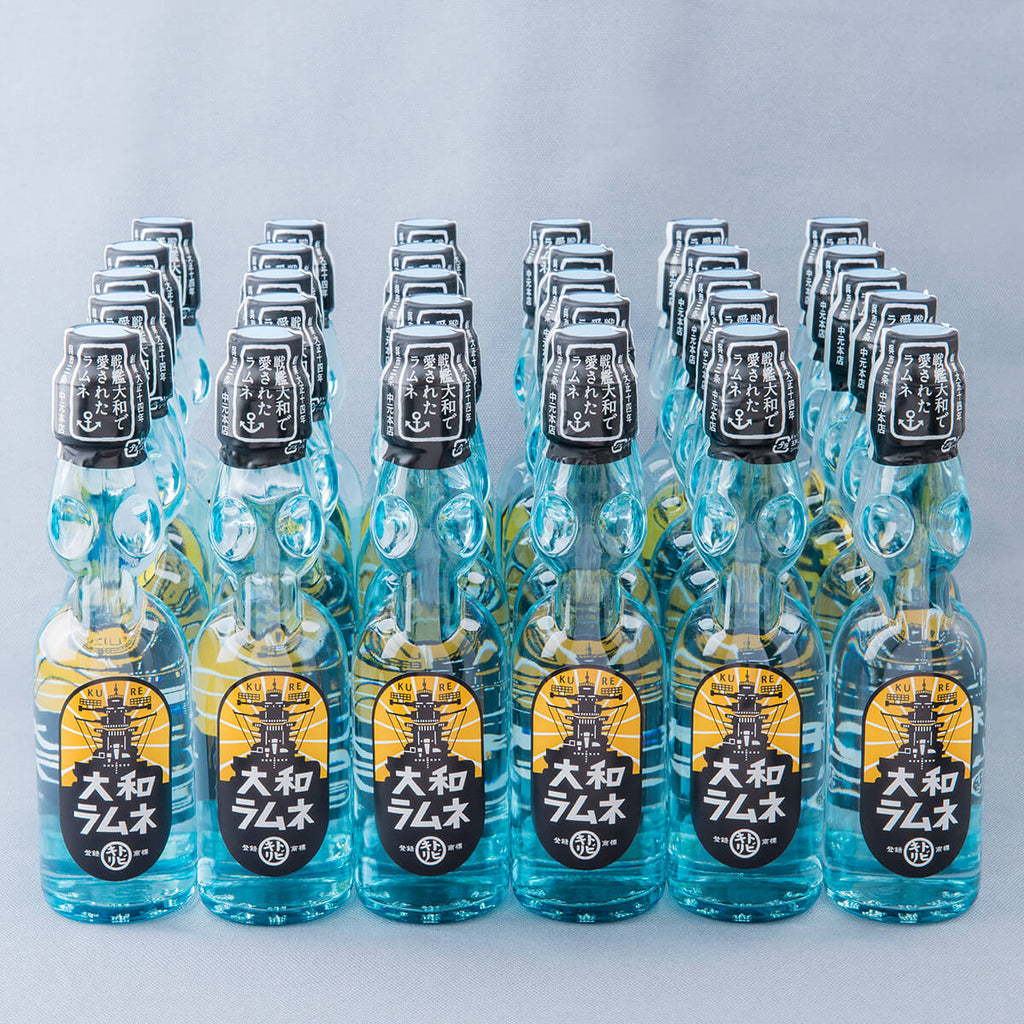 大和ラムネ 30本セット 旧呉海軍に伝えたラムネ – トビキリ 創業大正14
